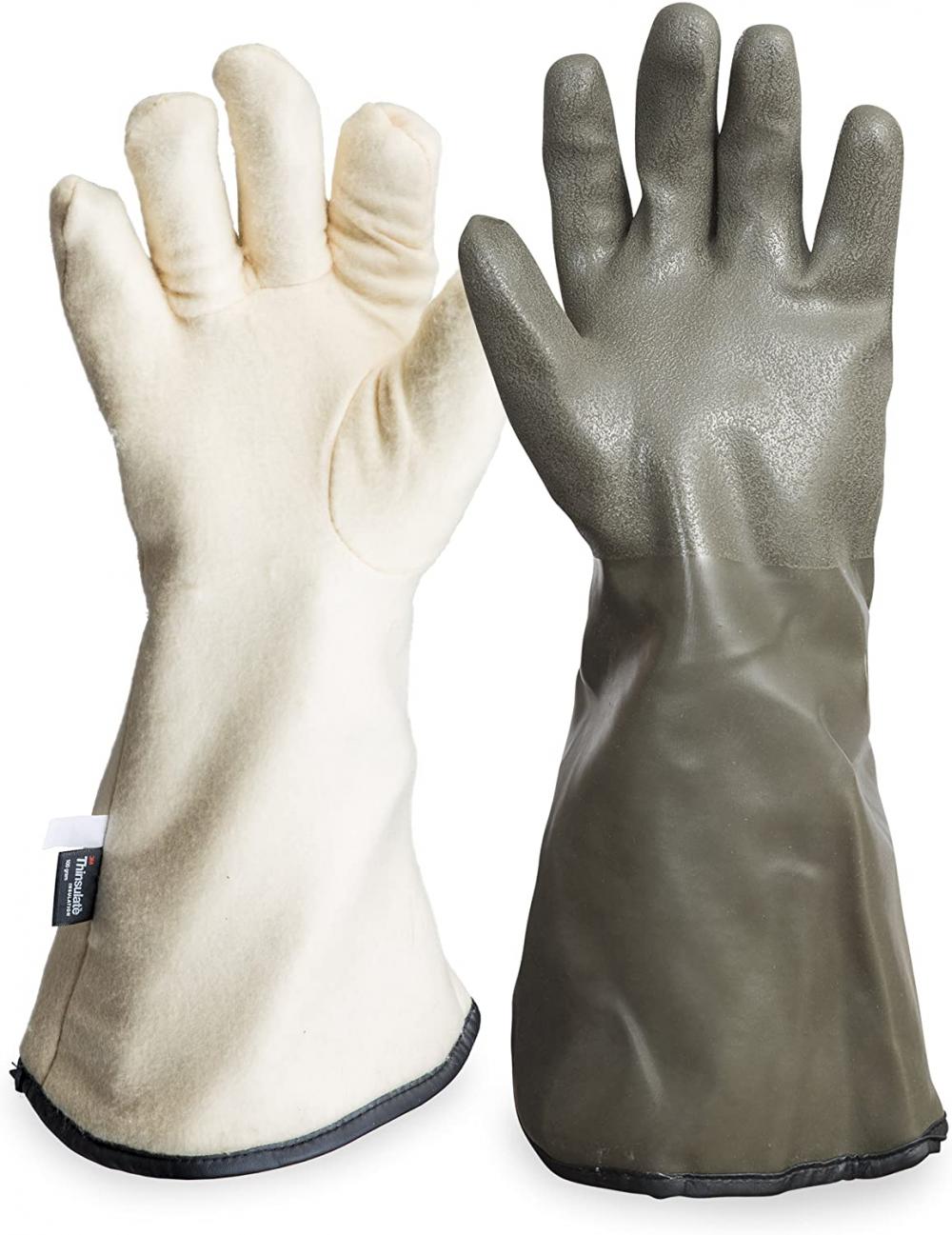 Gefütterte Lockvogel-Jagd-PVC-Handschuhe