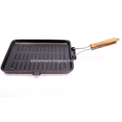 Cast Iron Square Grill Pan