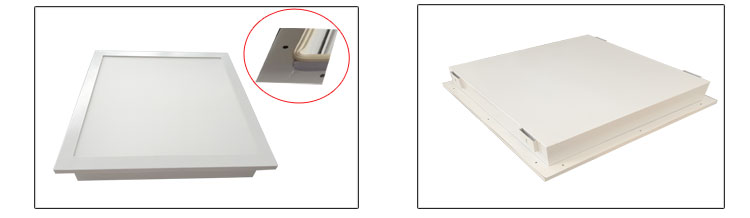 IP65 clean room back-lit commercial 50W 120*60 square LED recessed panel ceiling light OEM/ODM/STO for hospital office factory