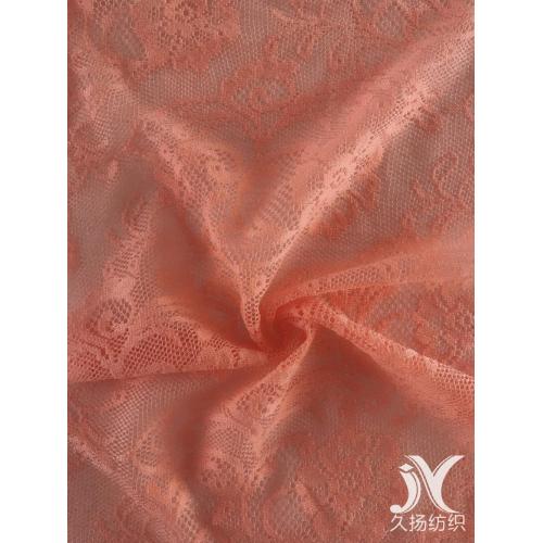 Tissu de dentelle de polyester doux