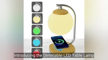 Modern wireless charging decorative desk lamp