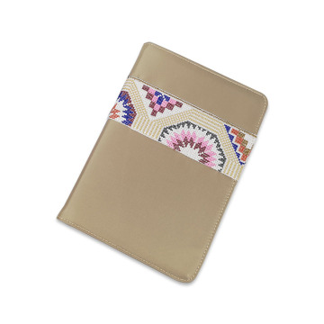 Ethnic Embroidered Notebook with Customizable Logo