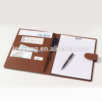 Office Supply Leather File Holder Presentation Folder