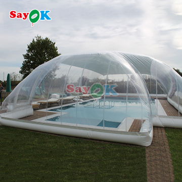 Transparent Inflatable Dome Tent for Swimming Pools - Advertising Inflatables for Sale