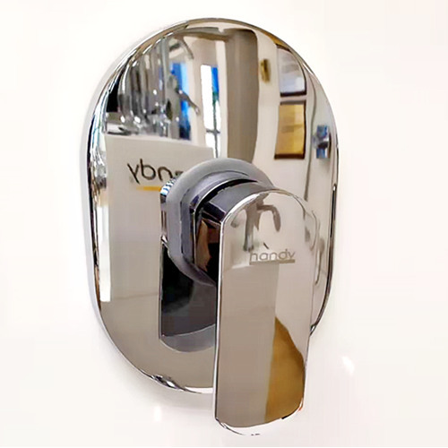 Wall Mounted Bathroom Shower Faucet Brass