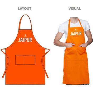 Digital print Custom Apron