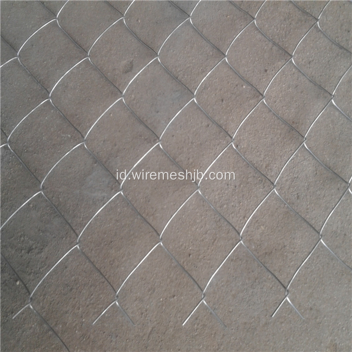 PVC Dilapisi Chain Link Fence Netting