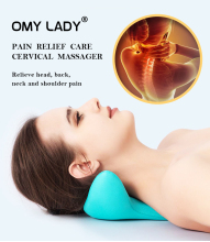Best Seller New Neck Relaxer Efficient Neck Massage Therapy Tool Neck Stretcher Pillow
