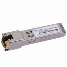 Fiber-optic Receiver, Copper SFP 10/100/1000Base-T with 1.05W Low-power Dissipation