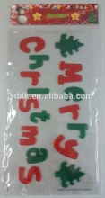 Christmas Decorative TPR Gel Window Sticker Refrigerator Door Sticker