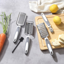Stainless Steel Cooking Tools Set with Silicone Gloves, Grater, Shredder, and Oil Brush for Vegetables