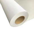 Màu trắng mờ Polyester Inkjet Plotter Canvas Rolls