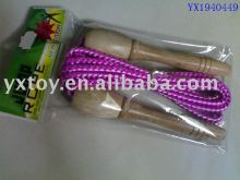 Skip rope (wooden handle)