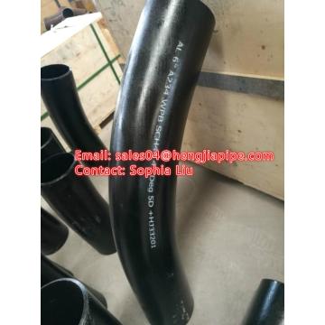 seamless butt welded ASTM A234WPB 5D bend