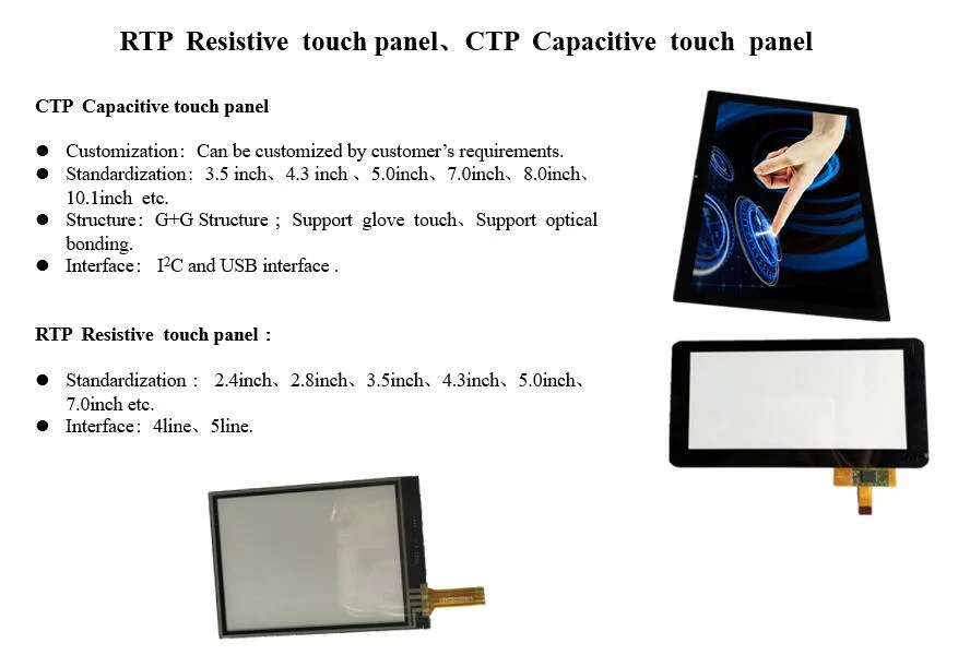 7inch LCD Display 800X480 Touch Screen Used in POS/Car/PDA