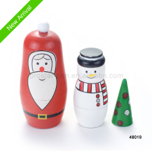 New design craft nesting wood Matryoshka doll for Christmas gift
