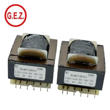 High Quality Wholesale EI 70V 100V 12V 2a 3a PIN Transformer