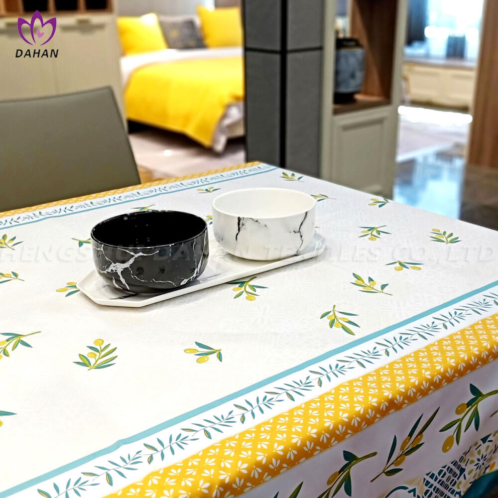 Tp48 100 Polyester Printing Table Cloth 4