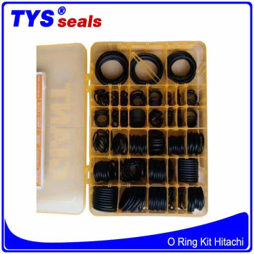 Excavator Parts Giant O ring kits for Hitachi 90 shore 383pcs O-Ring Kit