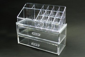 Moveable acrylic display jeweled lipstick Cases