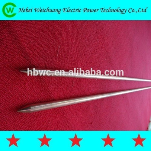 High Quality Copper Clad / Copper Coated Ground Rods with Copper Clamp (Strong Copper Layer ) for Electric Power Fitting