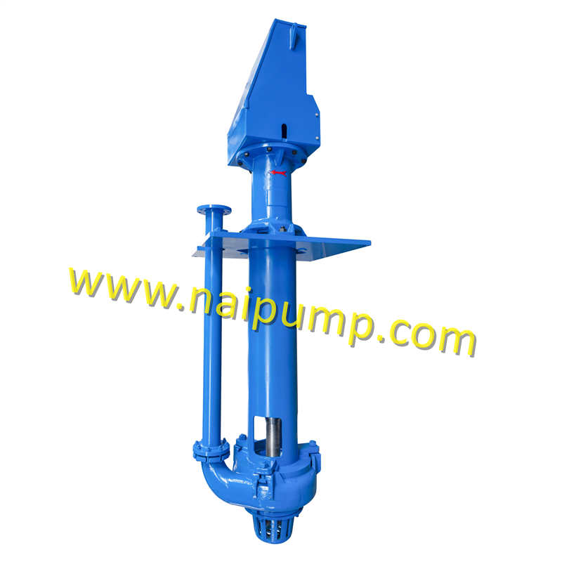 Competitive vertical coal mine rubber lined slurry pump