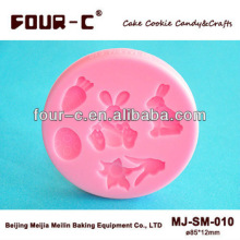 3D silicone cake decorating moulds,easter fondant and gum paste moulds,embossing moulds