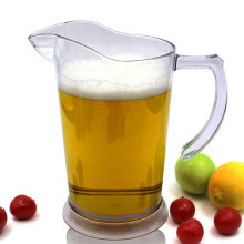 Eco-friendly Custom Plastic Milk Water Filter Pitchers & Bottles 1.5L Plastic Beer Jar - Factory Hot Sell New Arrival