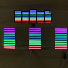 Customized EL Luminous Logo Car Sticker for Active LED Lighting