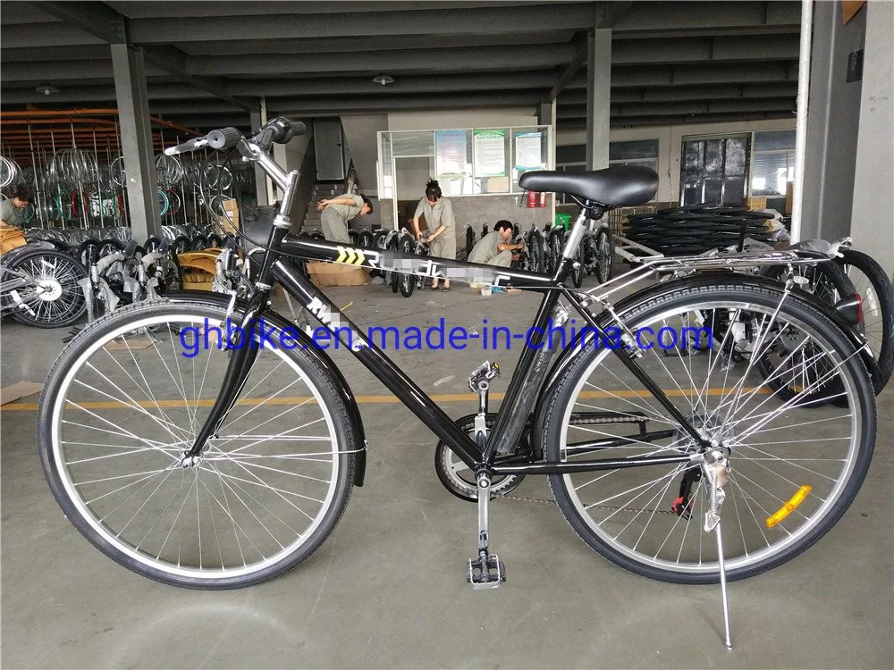 Cheap Price Russian Popular 7 Speed Hi Ten Steel 700c Adult Mens Hybrid City Cruiser Bikes