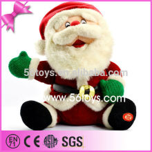 Custom Promotion Gift Stuffed Soft Santa Claus Plush Toy
