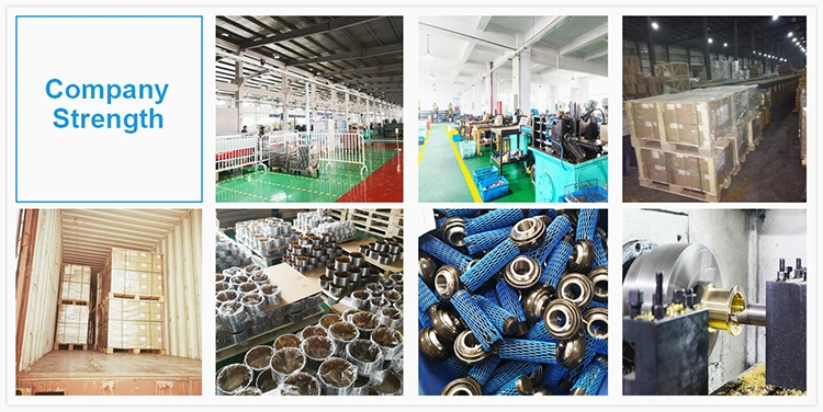 China Manufacturer CNC Machining Brass Flanged Bushing