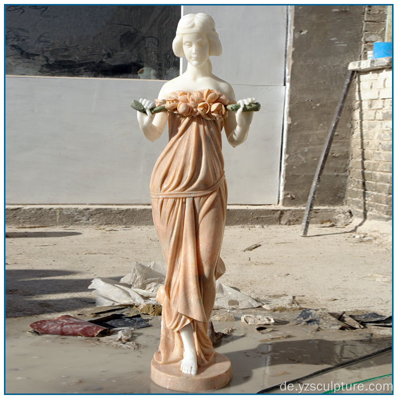 Ruhige europäische Leben Größe Mix Farbe Marmor Maid Statue
