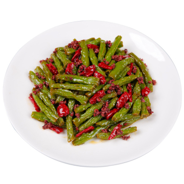 Custom Simulation Food: Spicy Green Beans Restaurant Display Model