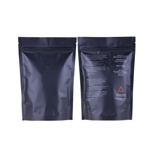 Pack de café imprimé 250g avec soupape