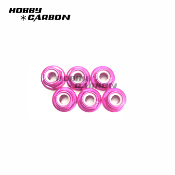 M5 aluminum flange lock nut vs lock washer