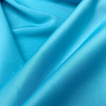 Polyester Spandex einfarbig gefärbt Single Jersey Stoff