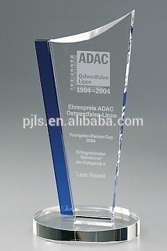 Customized Engraving Logo High Grade Crystal Glass awards