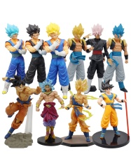 Anime Action Figures: Dragon Ball Z, One Piece, Decorative Cartoon Toys