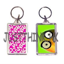 New Fashionable Design Acrylic Picture Keychain