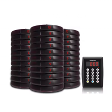 Wireless Coaster Pager System: Electronic Buzzer Pager Transmitter for Restaurants