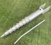 Galvanized Ground Screw Foundation for Simple Houses