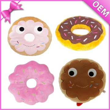 Factory custom any size donut plush toys donut pillow soft toy pillows