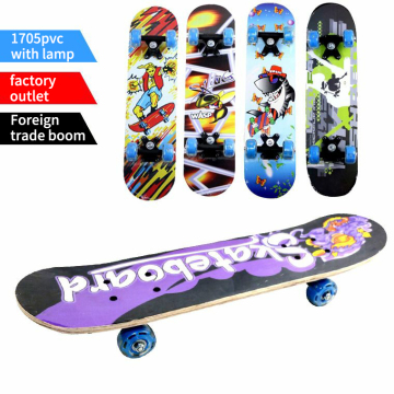 Custom Long Wood Double Warped Skate Boards Skateboard