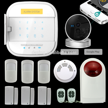 SMS Function WIFI Intrusion Alarm System for Business Security