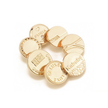High Quality Shine Zinc Alloy Buttons for Jackets and Jeans