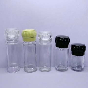 100ml Glass Salt and Pepper Shakers & Spice Bottles