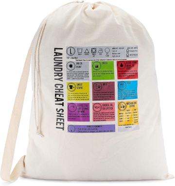 Canvas Large Cotton Laundry Bag