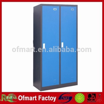 2 door clothing metal locker