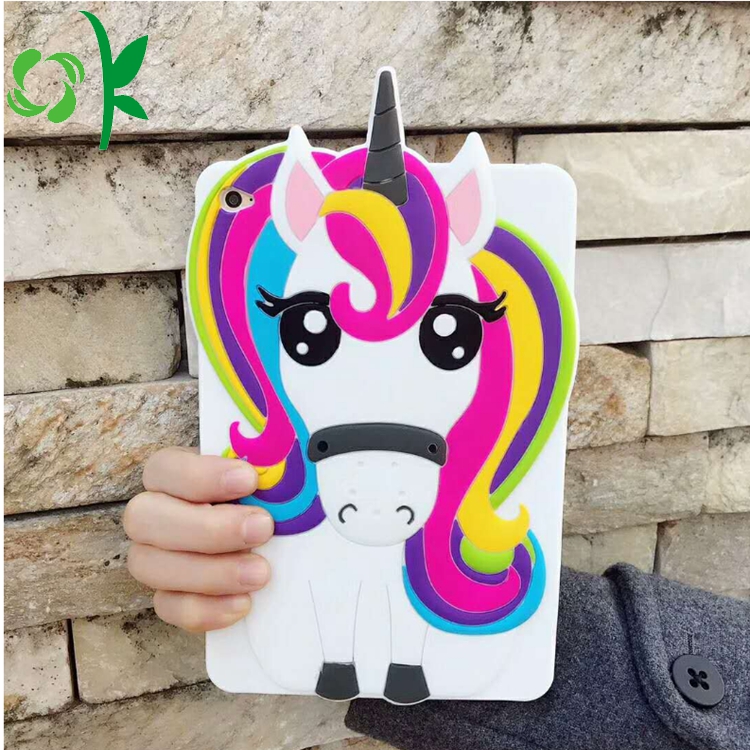 Fashion Unicorn Silicone Tablet Protect Case Tablet-PC Cover